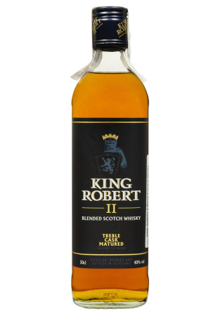 Виски King Robert II Blended Scotch 0.5 л фото Виски King Robert II Blended Scotch 0.5 л