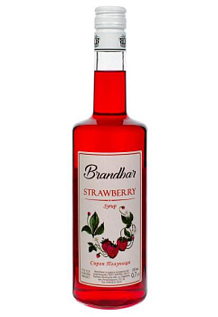 Сироп Brandbar Strawberry 0.7 л сироп brandbar strawberry 0.7 л