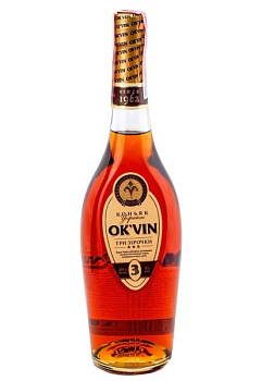 Коньяк OKVIN 3 роки 0.5 л коньяк okvin 3 года 0.5 л