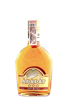 Коньяк АрАрАт 3 года (фляга) 0.25 л коньяк арарат 3 года (фляга) 0.25 л
