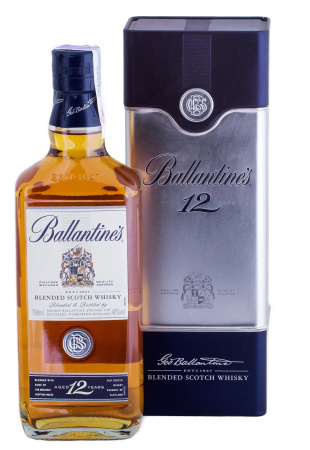 Виски Ballantine's 12 y.o. в коробке 0.75 л фото Виски Ballantine's 12 y.o. в коробке 0.75 л