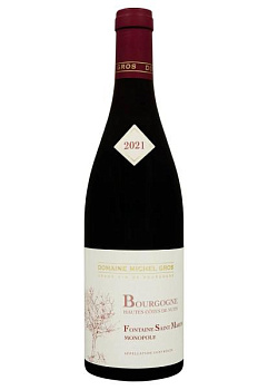 Bourgogne Hautes Cоtes de Nuits Fontaine Saint Martin Monopole 2021 Красное Сухое 0.75 л  bourgogne hautes cоtes de nuits fontaine saint martin monopole 2021 красное сухое 0.75 л