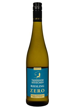 Tanzende Katzchen Riesling б/а 0% Белое Полусладкое 0.75 л  tanzende katzchen riesling б/а 0% белое полусладкое 0.75 л