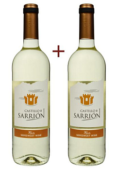 Набор вина Castillo de Sarrion Белое Полусладкое 0.75 (набор 2 х 0.75 л) набор вина castillo de sarrion белое полусладкое 0.75 (набор 2 х 0.75 л)