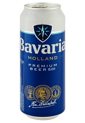 пиво bavaria holland 5% ж/б 0.5 л