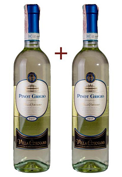 Набор вина Villa Cornaro Pinot Grigio Белое Сухое 0.75 (набор 2 х 0.75 л) набор вина villa cornaro pinot grigio белое сухое 0.75 (набор 2 х 0.75 л)