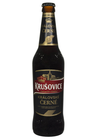 Пиво Krusovice Cerne 3,8% темное 0.5 л фото Пиво Krusovice Cerne 3,8% темное 0.5 л
