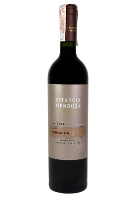 estancia mendoza bonarda красное сухое 0.75 л