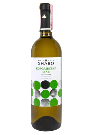 Shabo Королевское Classic Белое Полусладкое 0.75 л