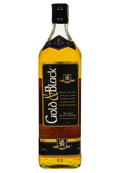 Виски Gold&Black Blended Scotch 1 л виски gold&black blended scotch 1 л