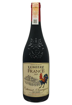 Lumier de France Cabernet Sauvignon Красное Сухое 0.75 л lumier de france cabernet sauvignon красное сухое 0.75 л