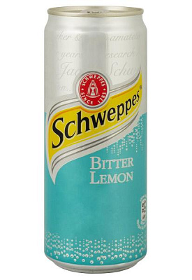 напиток schweppes original bitter lemon ж/б 0.33 л