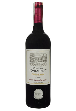 Chateau Fontaubert 2018 Bordeaux Красное Сухое 0.75 л