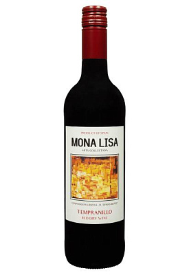 mona lisa tempranillo красное сухое 0.75 л 