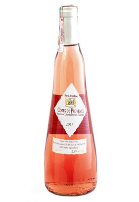 brotte s.a. cotes de provence pere anselme розовое 0.75 л