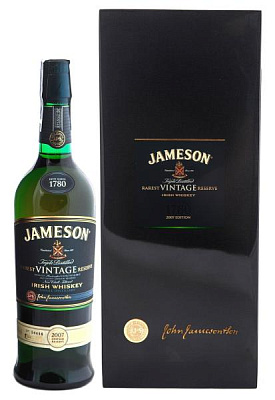 виски jameson rarest vintage reserve в коробке 0.7 л