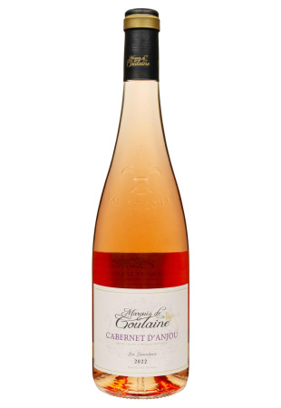 Marquis de Goulaine Cabernet D'Anjou Розовое Полусухое 0.75 л 