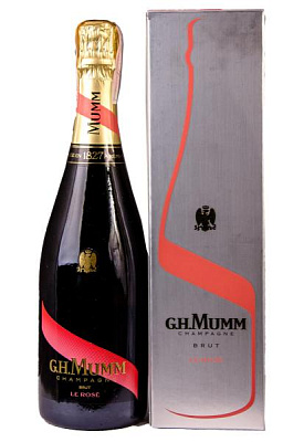 шампанское mumm rose brut розовое 0.75 л