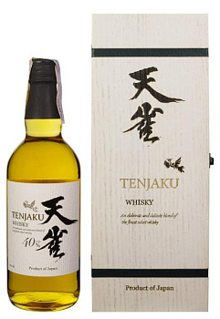Виски Tenjaku в деревянной коробке 0.7 л  виски tenjaku в деревянной коробке 0.7 л