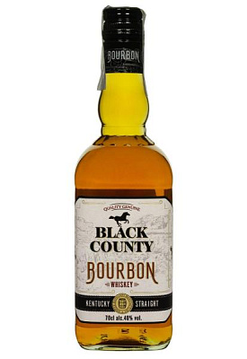 виски bourbon black county 0.7 л