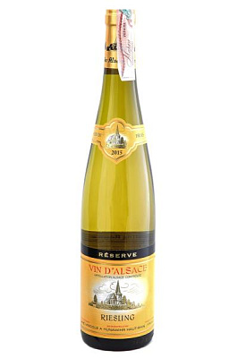 hunawihr riesling reserve белое полусухое 0.75 л