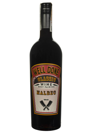 LGI Wines Well Done Malbec Красное Сухое 0.75 л