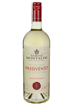Baron Montalto Passivento Terre Siciliane IGP Белое Полусухое 0.75л baron montalto passivento terre siciliane igp белое полусухое 0.75л
