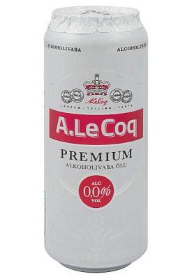 пиво a le cog premium б/а ж/б 0.5 л