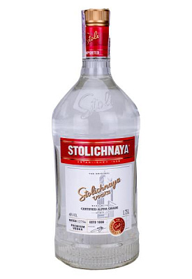 водка stolichnaya 1.75 л