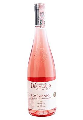 chatelain desjacques rose d'anjou розовое полусладкое 0.75 л