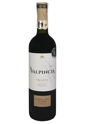 vinos de la luz valpincia crianza 2015 красное сухое 0.75 л