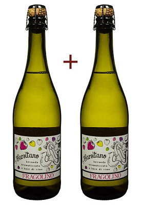 набор вина sarsitano fragolino bianco белое сладкое 0.75 (набор 2 х 0.75 л)