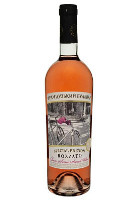 вино французский бульвар rozzato розовое полусладкое 0.75 л 