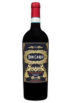 Don Carlo Nero D'avola Riserva 2021 Красное Полусухое 0.75 л  don carlo nero d'avola riserva 2021 красное полусухое 0.75 л