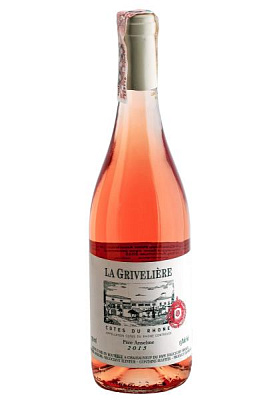 brotte s.a. cotes du rhone rose розовое сухое 0.75 л