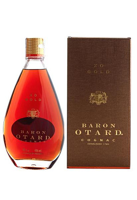 коньяк baron otard х.о. gold в коробке 0.7 л