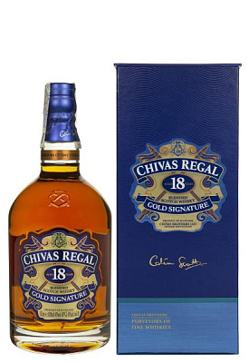 виски chivas regal 18 y.o. в коробке 1 л