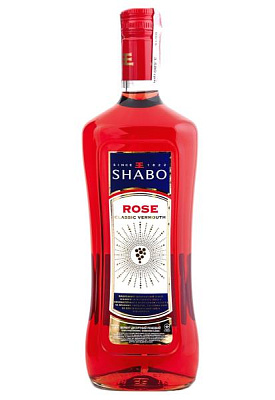 вермут shabo rose classicа розовый сладкий 1 л
