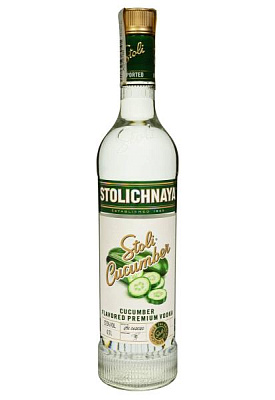 водка stolichnaya stoli cucumber 0.7 л