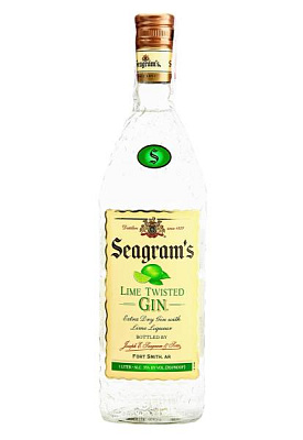джин seagram's twisted gin lime 1 л