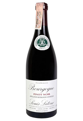 louis latour bourgogne pinot noir красное сухое 0.75 л