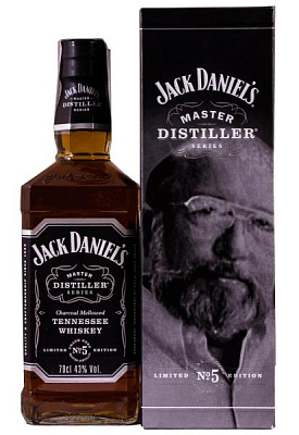 виски jack daniels master distiller №5 0.7 л