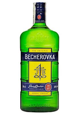 ликёрная настойка becherovka 0.5 л