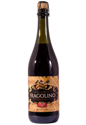villa oro fragolino rosso красное сладкое 0.75 л