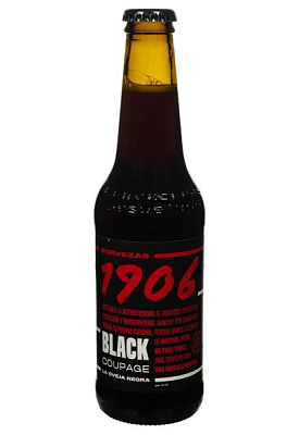 пиво estrella galicia black coupag 7,2% светлое стекло 0.33л