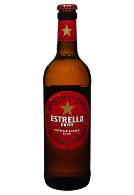пиво estrella damm barselona 4,6% светлое 0.5 л