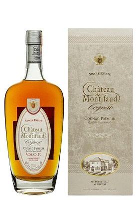 коньяк chateau de montifaud vsop premium cognac 0.7л