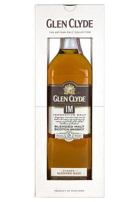 виски glen clyde im blended malt в коробке 0.7 л
