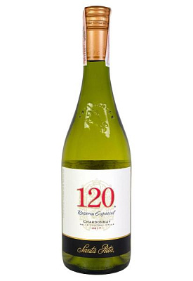 santa rita 120 chardonnay белое сухое 0.75 л