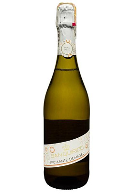 san quirico vino spumante demi-sec белое полусухое 0.75 л